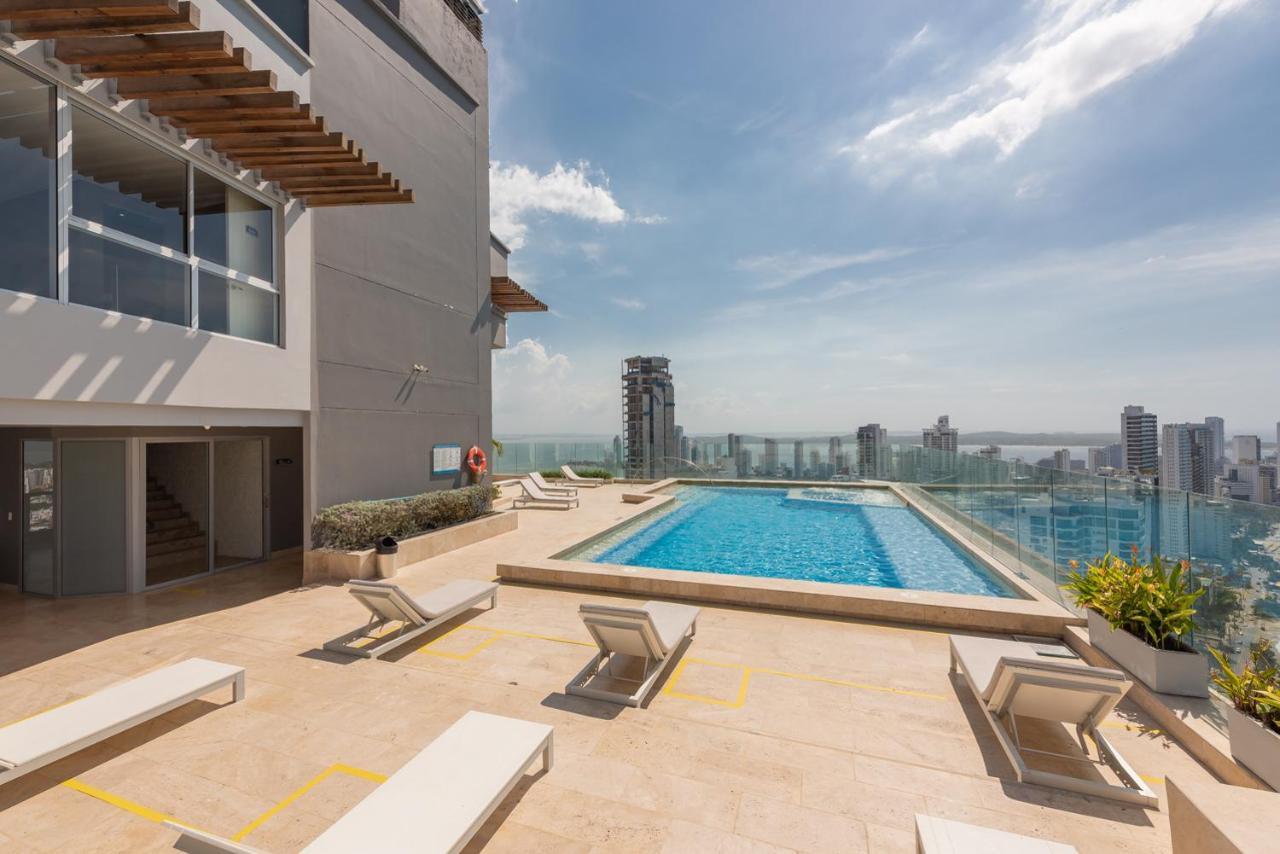 Murano Elite New Ocean Front Duplex Cartagena Exterior photo