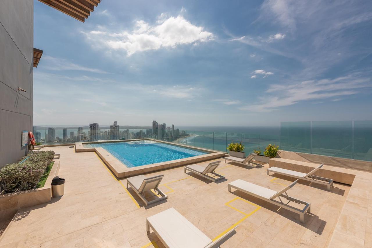 Murano Elite New Ocean Front Duplex Cartagena Exterior photo
