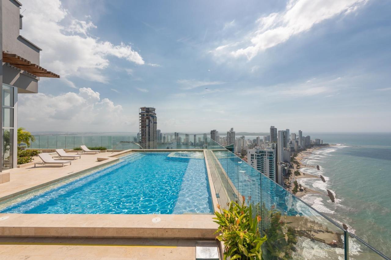 Murano Elite New Ocean Front Duplex Cartagena Exterior photo